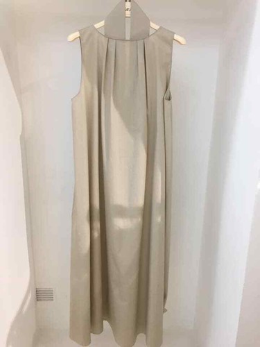 Abito in cotone CHIARA B vestito lungo donna beige vestiti primavera estate  2021 | eBay