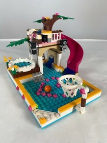✅ LEGO 41008 Heartlake City Pool 100% Complete w/ Minifigures