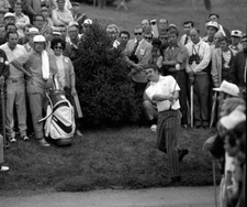 Golf 1971 Ryder Cup St Louis USA team member Jesse Snead playing f- Old Photo