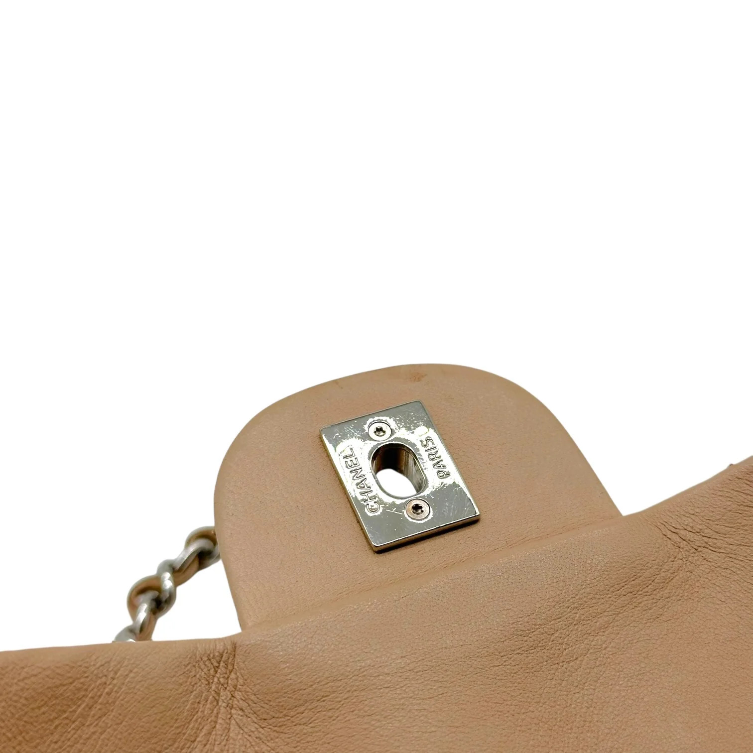 Chanel Tan Python Wild Stitch Medium Flap Bag - image 8