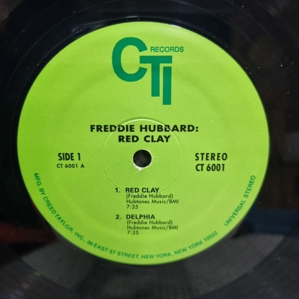Freddie Hubbard – Red Clay CTI 6001 Vinyl 12" Reissue 2012 Foto 4 de 4