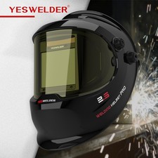 YESWELDER Auto Darkening Welding Helmet True Colour 1/1/1/1 4 Sensor TIG MIG