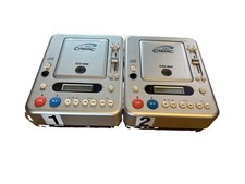 X 2 CITRONIC CD-S2 Professional Audio CD Player Playback Units - Tested working