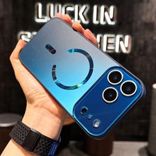 Radiant Magnetic Glossy Shockproof Slim Case For iPhone 17 Pro Max 16 15 14 13