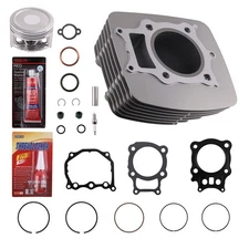 Cylinder Piston Gasket Top End Rebuild Kit For 2000-2006 Honda Rancher TRX350 US