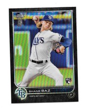 Shane Baz 2022 Topps Chrome Ben Baller Baseball 