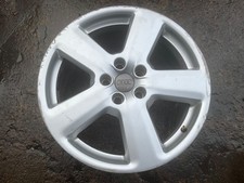 GENUINE 18” AUDI A3 RONAL ALLOY WHEEL SILVER 5x112 8P0601025 ET54 7.5J VGC