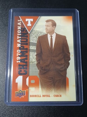 Darrell Royal - Upper Deck University of Texas 2011 - National Champions 1970