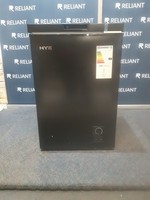 HYE Chest Freezer 96 Litre Freestanding 60cm Black - Refurb A (Please Read)