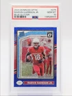 MARVIN HARRISON JR. 2024 DONRUSS OPTIC RATED ROOKIE BLUE GLITTER PSA 10 Q0004