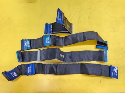       **LOT OF 4** ASUS 80 Wire IDE/HDD Hard Drive Ribbon Connector Cable