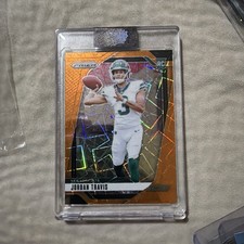 2024 Panini Prizm Jordan Travis Orange Laser Rookie RC  #359