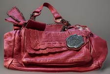 BORSA A TRACOLLA VINCE CAMUTO TOTE PELLE pelle rossa tracolla catena usata