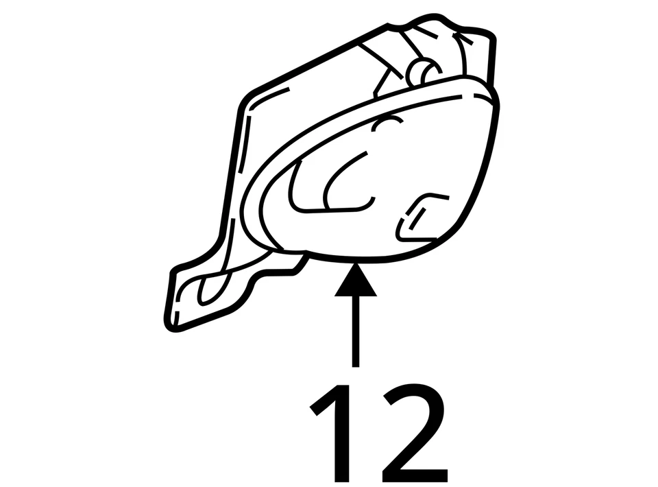 ADEQUADO PARA 1999-2004 OLDSMOBILE ALERO HANDLE I/S R 22657446 - NOVO FABRICANTE DE EQUIPAMENTO ORIGINAL 22657446 - Imagem 3 de 3