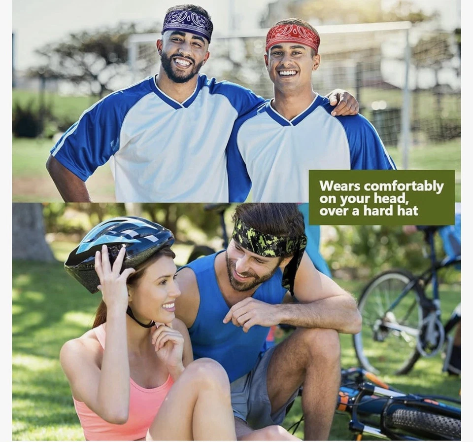 19Pcs Head Tie Headbands for Men Women Ninja Karate Headbands NEW SEALED - Image 3 of 4