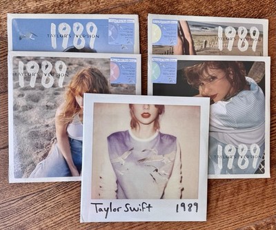 Taylor Swift 1989 Set- 5 NEW SEALED vinyls‼️ All 4 TV color