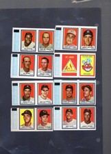 VINTAGE 1962 (8) DIFFERENT TOPPS TEAM WITH AD 2 Full Stamp Lot EXMT NICE!