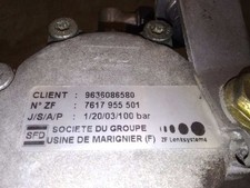 9636086580 pompe de direction CITROEN C5 BERLINA 2.2 HDI EXCLUSIVE 2001 672314