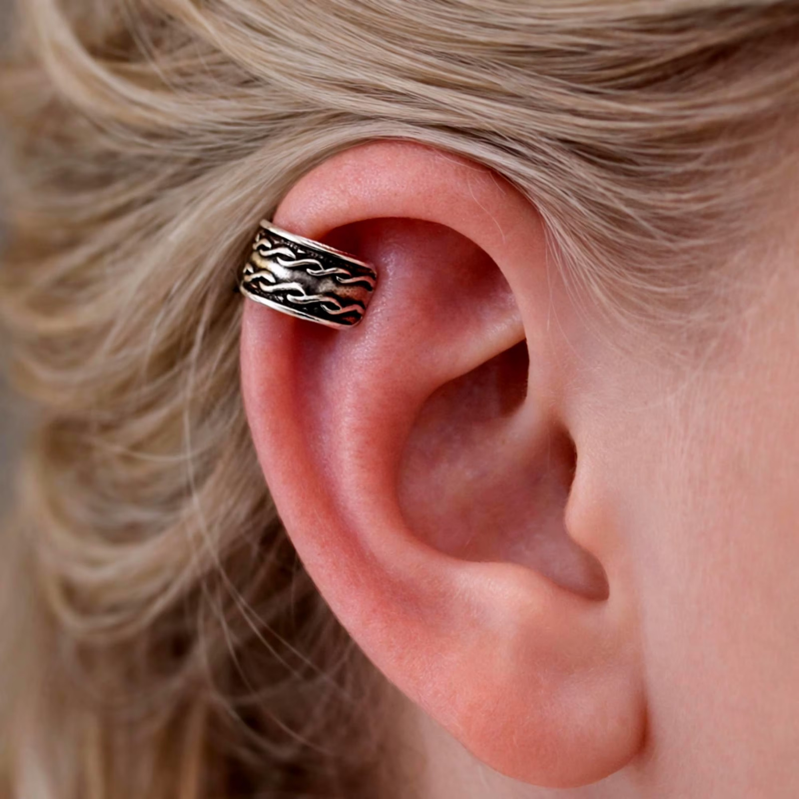 Celtic Knot Ear Cuff Earring 925 Sterling Silver Infinity New Bohemia Jewellery