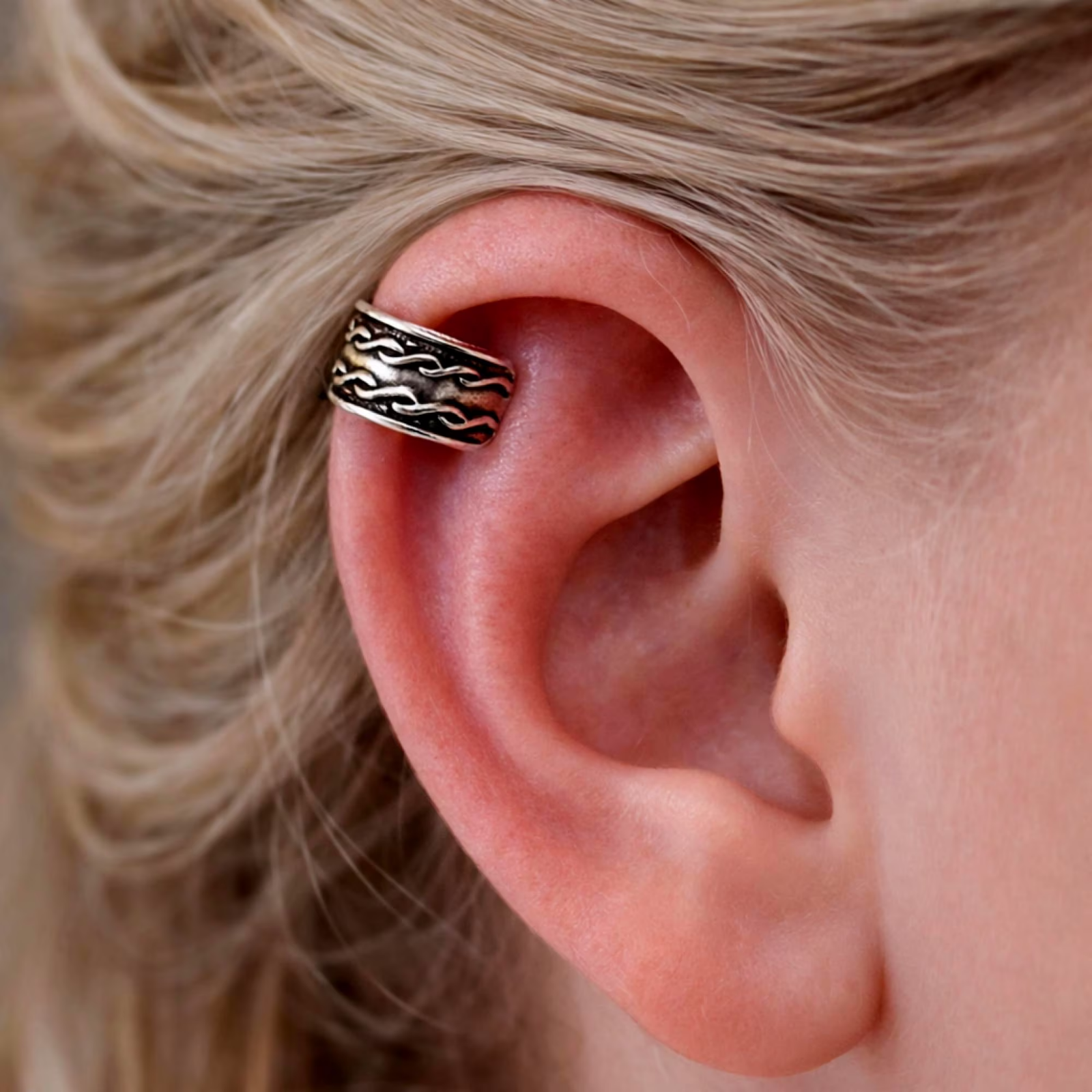 Celtic Knot Ear Cuff Earring 925 Sterling Silver Infinity New Bohemia Jewellery