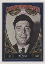 2013 Panini Cooperstown Collection Blue Crystal Shard 433/499 Al Barlick HOF sh7