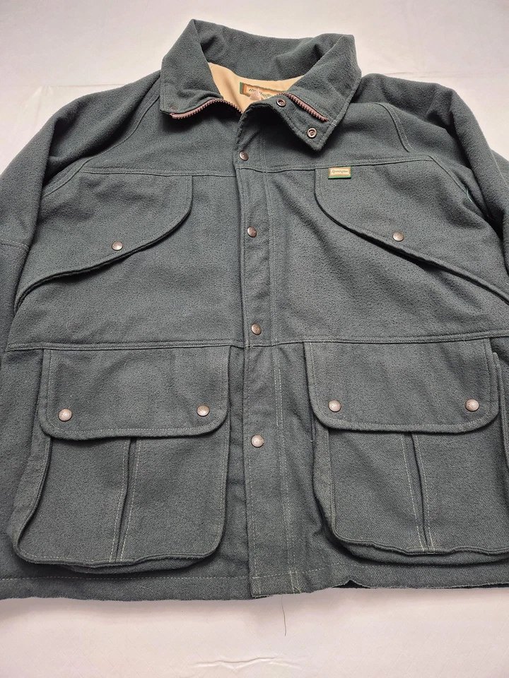 Chaqueta de exterior Remington para hombre 2XL XXL verde polar campo caza hecha en EE. UU. Foto 2 de 4