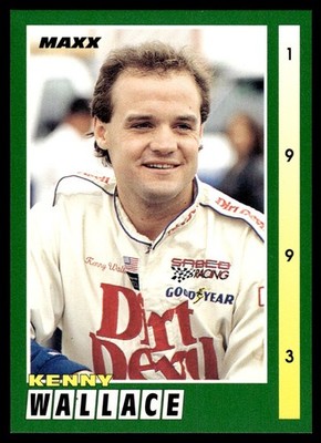 1993 Maxx Kenny Wallace #40 10415