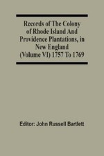 John Russell Ba Records Of The Colony Of Rhode Island An (Paperback) (UK IMPORT)