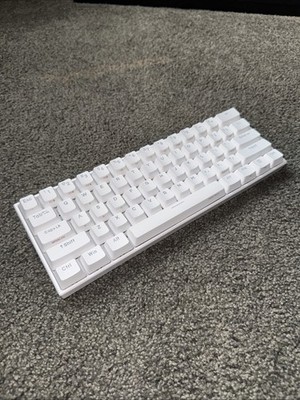 Anne Pro Mechanical Keyboard 2D 60% Wired/Wireless, Gateron Brown Switch/White