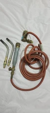 Turbo Torch Propane Lp,mapp Gas Soldering Torch,tips #4,handle,regulator,hose