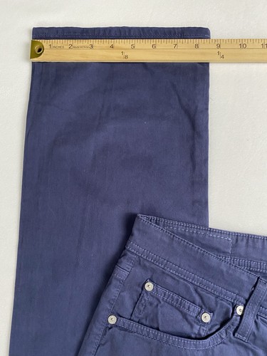 AG Adriano Goldschmied Pants The Protege Fit Straight Men’s Size 32 Blue - Picture 11 of 12