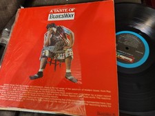 A TASTE OF BLUESWAY LP Compilation Blues Ray Charles Witherspoon Hooker Reed