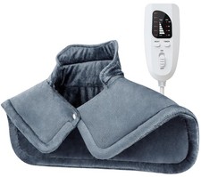NIUONSIX Heating Pad for Neck Shoulders Back, Weighted Neck Shoulder Heating ...