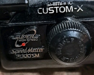 Vintage Shimano Quickfire ll Custom X Speed Master 2000SM Spinning