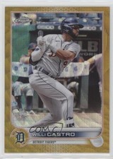 2022 Topps Chrome Gold Wave Refractor 38/50 Willi Castro #173 11pj