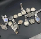 Lot of 15 Vintage Men’s Watches – For Parts / Repair