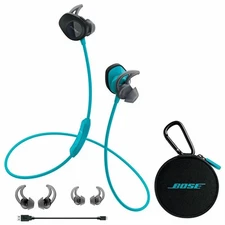 Bose SoundSport Wireless In Ear Bluetooth Sweat-Resistant Headphones-Blue