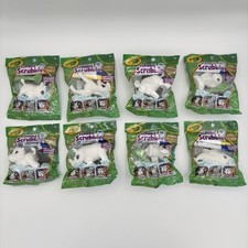 NEW - Lot of 8 Crayola Scribble Scrubbie Safari Animals Pets Complete Set