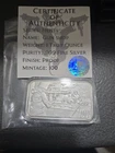 1 Oz Silver  “Heist” Proof  “Gun Shop” Limited Mintage #64 Of 100 Pit Bullion
