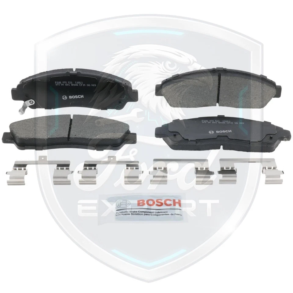 Kit de pastillas de freno delanteras y traseras de cerámica Bosch OEM para Honda Pilot 2012-2015 Foto 4 de 4