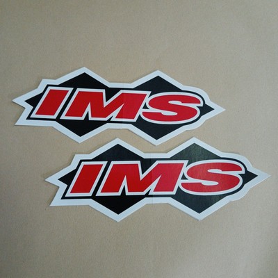 IMS Products 2pc Stickers Medium Original IMS   NEW  ATC 250R ATV TRX 400EX LTR
