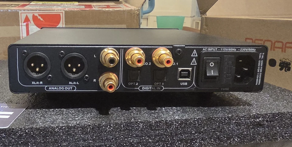 High Performance Denafrips ARES II DSD1024 Digital Audio Coaxial I2SR2R Decoder - Image 3 of 4