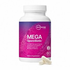 Mega Spore Biotic 60 Caps – Spore Probiotic for Gut Health, for Men & Women