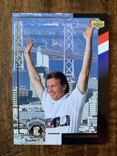 1994 Upper Deck World Cup English/Spanish Honorary Captains #C10 Joe Montana HOF