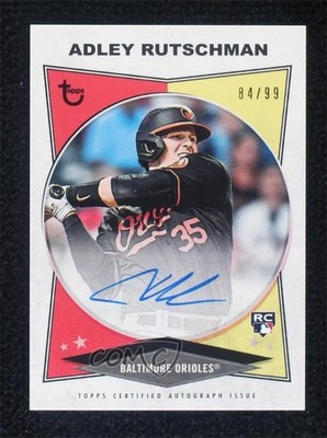 2023 Topps Brooklyn Collection 84/99 Adley Rutschman #AC-ARU Rookie Auto RC 0w3