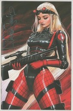 SIGNED Nathan Szerdy Variant Cover Art ~ Virgin GI Joe #1 Chameleon
