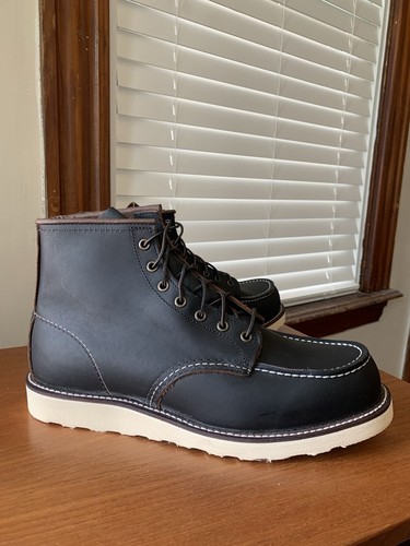 NUEVAS con CAJA - 1ª QUALIDAD | RED WING 10.5D BOTAS PUNTERA NEGRAS PRADERA SIN USAR, EN CAJA Heritage 8849 - Imagen 2 de 20