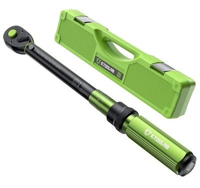 Etoolab 1/2 Drive Click Torque Wrench Dual Range10-170.0ft lb 13.60-230.5Nm±3