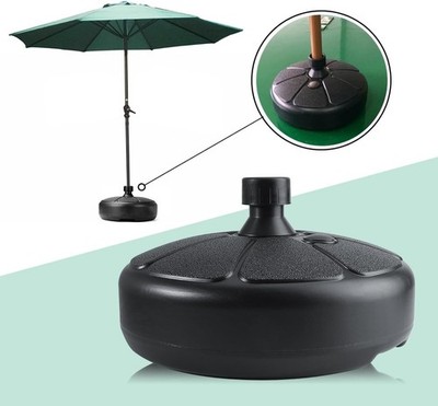 Culnflun Plastic Outdoor Water Sand Fillable Umbrella Base Stand Holder Durabili