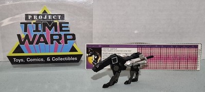 Transformers G1 Ravage Complete w/Tech Specs Minor Chrome Wear Hasbro 1984